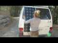 Solar Panel Set up and Instruction for a 2000 Eurovan