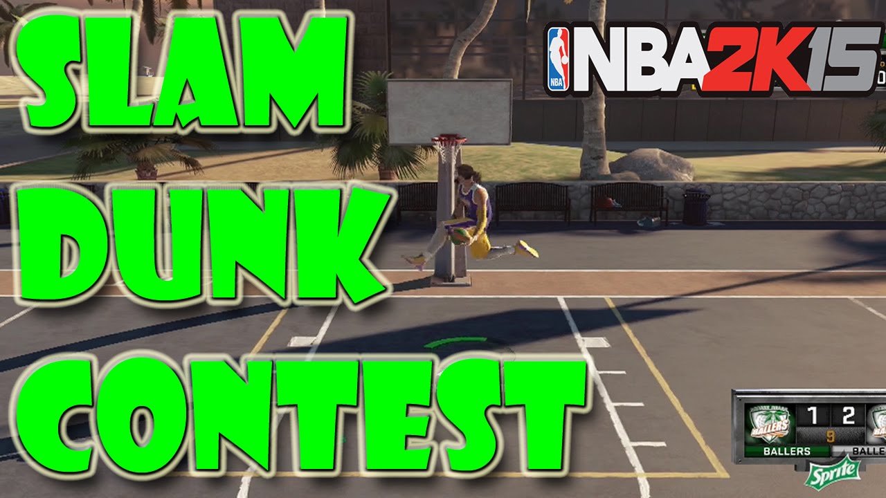 SLAM DUNK CONTEST AT THE PARK - NBA 2K15