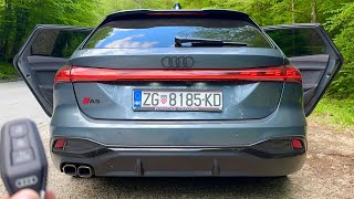Match Highlights New AUDI A5 AVANT 2025 - PRACTICALITY test & TRUNK SPACE (full of impressive features)