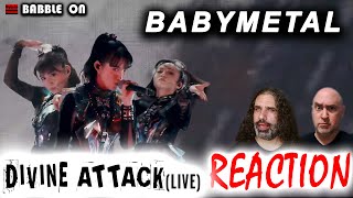 FIRST-TIME REACTION!! BABYMETAL - DIVINE ATTACK (Live) #livemusicreaction #jmetal #kawaiimetal 🔥🔥🔥