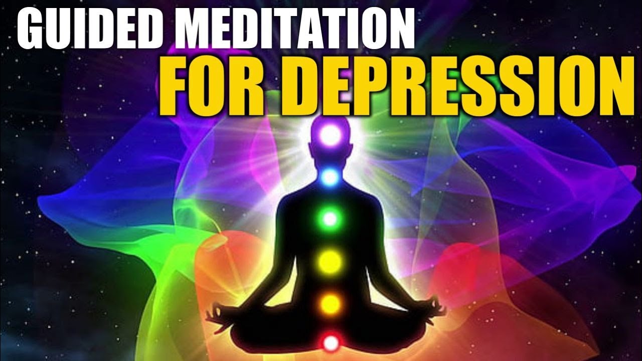 Guided Meditation for Depression & Sadness with Relaxing Music - YouTube