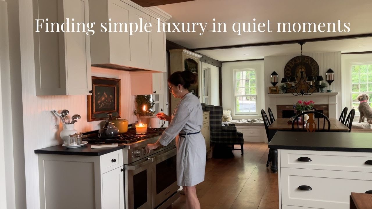 Luxury in the Quiet Moments in New England | A Power Outage, Donut Secret Recipe,  & Garden Blooms