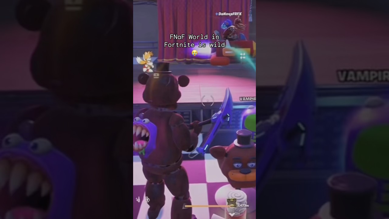 Foxy fighters x Fortnite is real 😭 #fnaf #fivenightsatfreddys #fortnite #meme #fyp #fnafworld