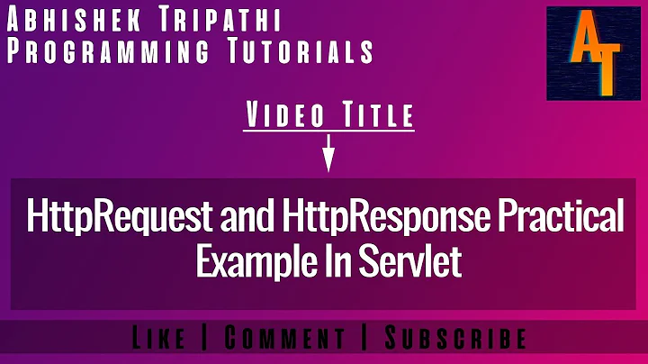 ServletRequest in Java # Http Request In Java # HttpServletRequest and HttpServletResponse Practical