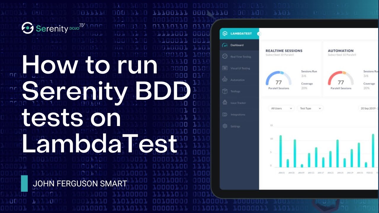 How To Run Serenity BDD Tests On LambdaTest | Serenity Dojo TV