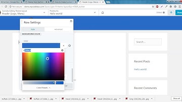 Beaver Custom Header - Header with Logo, Menu