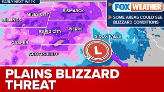 Blizzard Potential For Plains Next Week