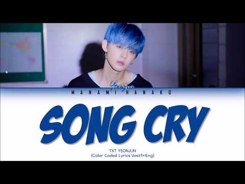 {vostfr/eng}-txt-(투모로우바이투게더)-yeonjun---"song-cry"-(cover)-(color-coded-lyrics-français/english/가사)