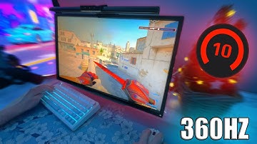 Relaxing 360Hz POV CS2 Gameplay + Keyboard & Mouse ASMR