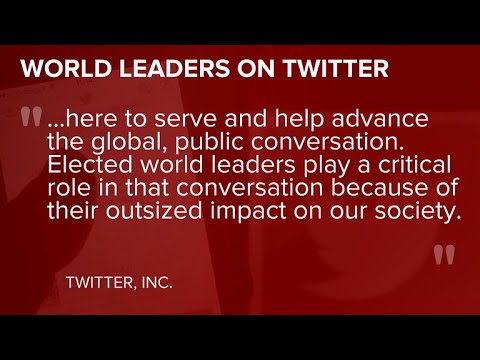 Twitter Explains Why It Won't Block World Leaders Like Trump