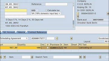 SAP PO Account Assignment to Cost Center Accounting (CCA) - Part2