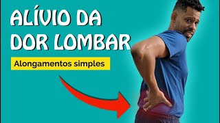 Alongamento p/ alivio da DOR LOMBAR - Rodrigo Lopes Fisioterapeuta