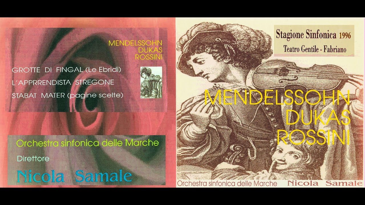 Orchestra sinfonica delle marche - Mendelssohn-Grotte di Fingal (le ebridi) dir. N. Samale