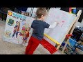 ALEX Toys Artist Studio Magnetic Artist Easel Review (Unboxing, Assembly, Drawing) ALEX Toys Artist Studio Magnetic Artist Easel Review (Unboxing, Assembly, Drawing)