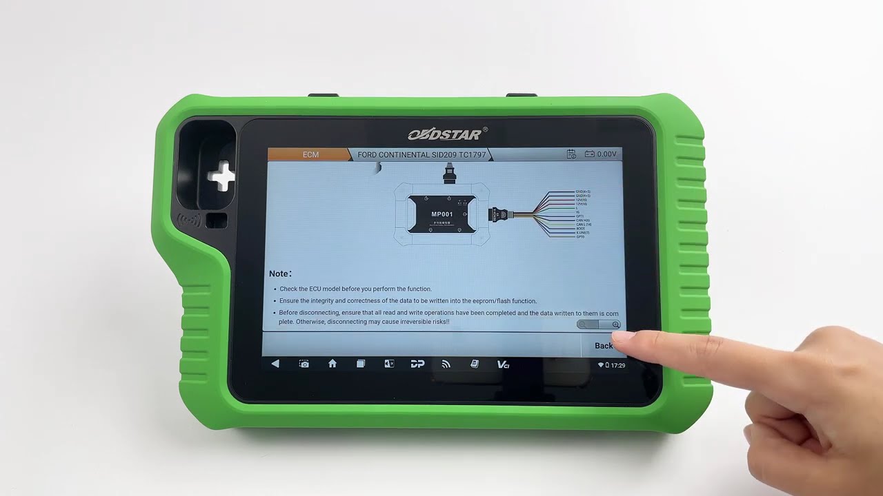 OBDSTAR X300 Classic G3 Read and Write FORD CONTINENTAL SID209 ECM by BOOT