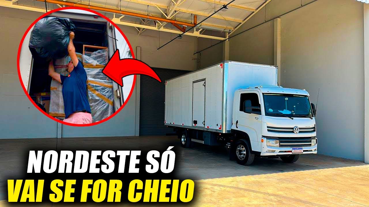 3 fretes na mesma viagem pro Nordeste 