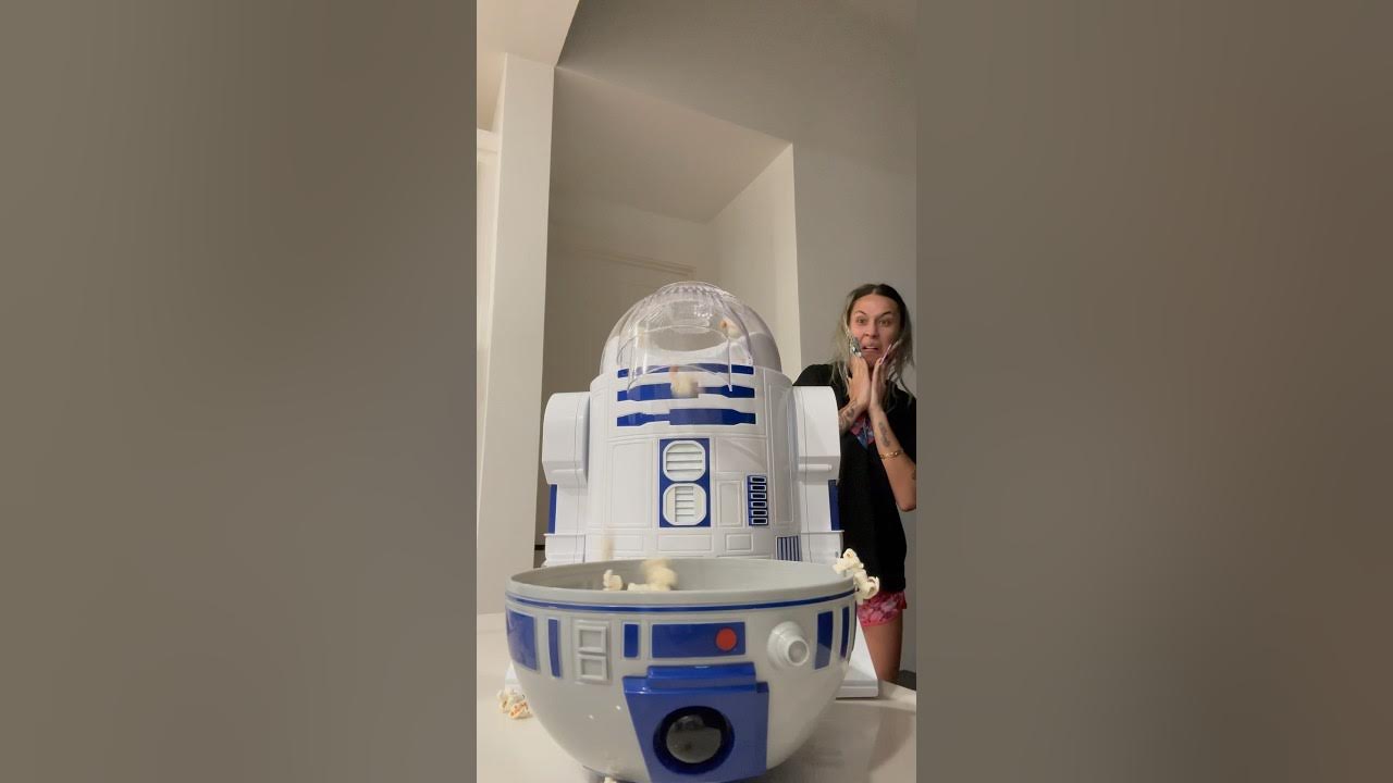 Star Wars R2D2 Popcorn Maker #starwarsfan #r2d2 #r2d2popcornmaker  #disneystarwars 