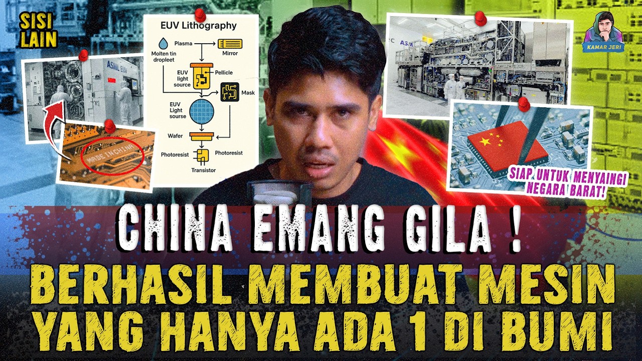 CHINA BERHASIL MEBUAT MESIN PROTOTYPE EUV YANG HANYA ADA 1 DI BUMI MILIK BARAT ! AKAN PERANG DUNIA?