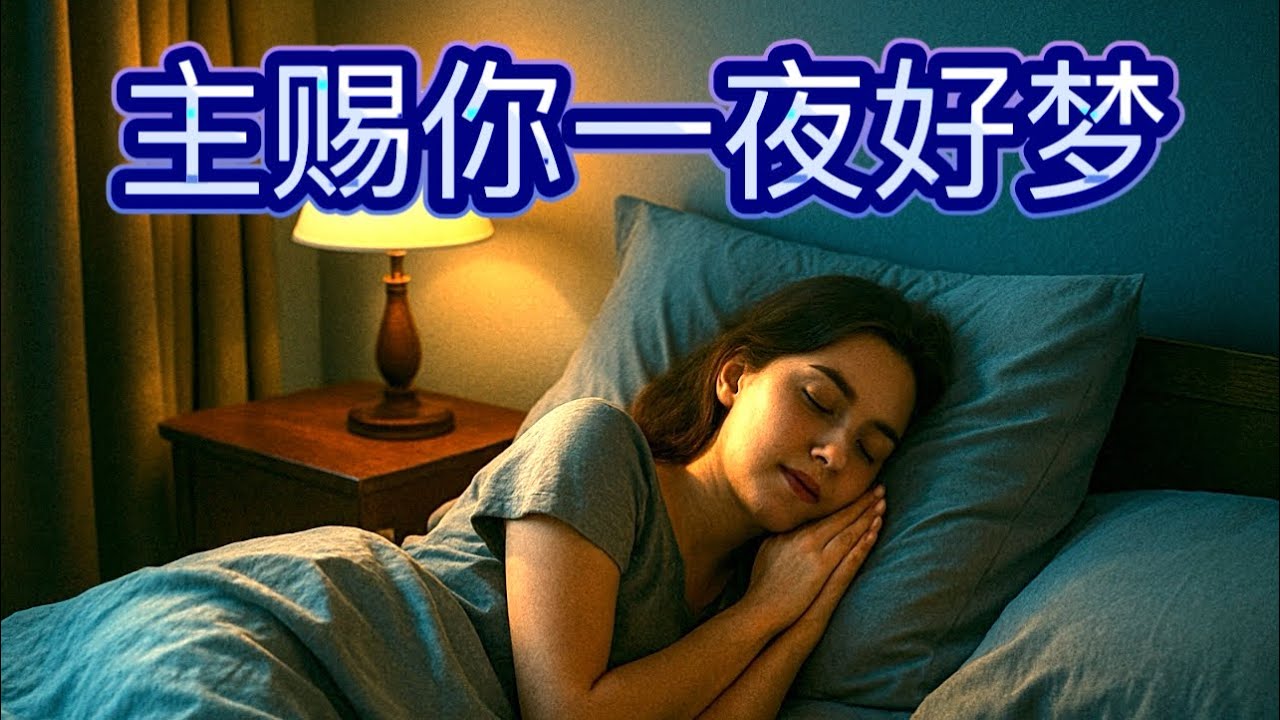 请睡前反复聆听，直到入梦！愿主耶稣基督的平安与你同在，护你一夜好眠。Peaceful Bedtime Sleep Prayers