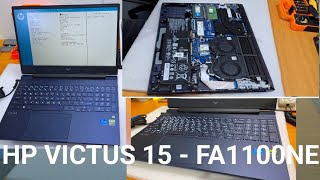 How to open HP Victus 15 (15-fa0000ne)RAM upgrade | 8P9Q4EA  | HP Victus Gaming Laptop