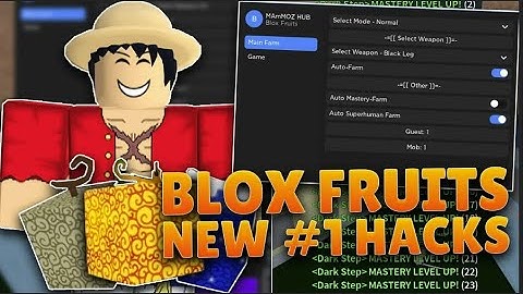 DEVIL FRUIT HACK! Roblox BLOX FRUITS Hack Script GUI Auto Farm, Chest TP, Max Stats, ESP & more 2025