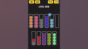【Ball Sort Puzzle】Level.3638