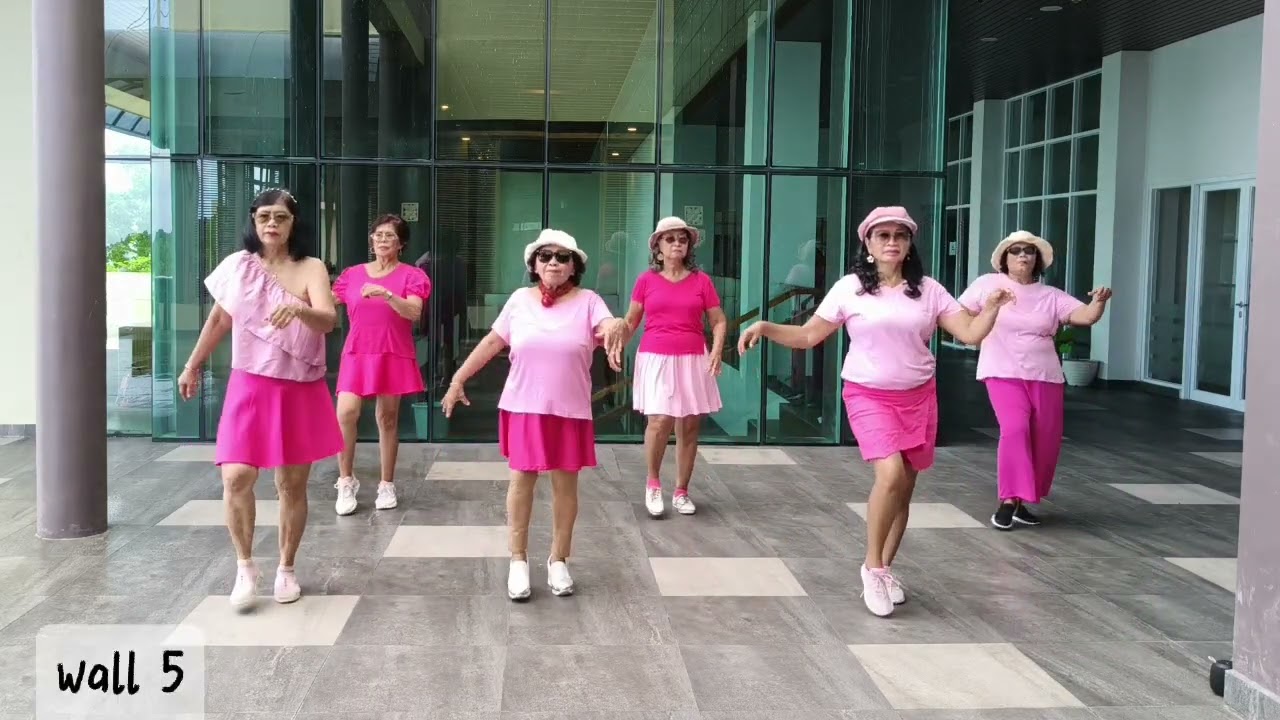 Lagu Cinta Kau Dan Aku || Line Dance Choreo: Yusrianci Edy & Pat Mari (INA) 