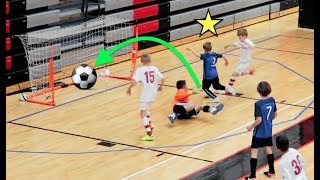 ⚽️10 Year Olds VS 12 Year Olds FUTSAL Soccer Tournament!⚽️