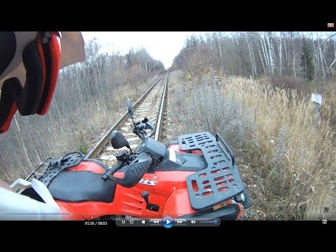 Квадроцикл. Перевернулся при