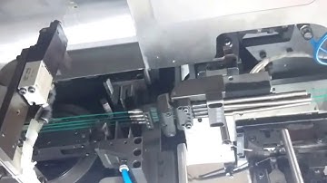 Automatic Cable Wire Cut Strip Twist Tinning & Soldering Machine