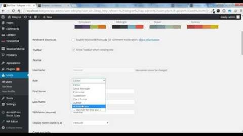 How to Create, Edit and Delete Users
