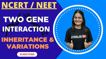 NEET | Inheritance & Variations | Two Gene Interactions | Gyanlab Ncert |Anjali Patel | @GYANLABAP