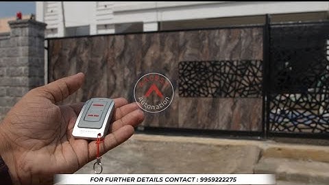 Aacess Automation Automatic Sliding Gate Automatic Gate Remote Gate Motorized Gate Hyderabad