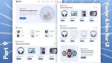 Ecommerce Electronics Product Page HTML, CSS & JS || Step-By-Step Tutorial – Part 9