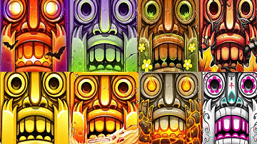 Blazing Sands Temple Run 2 VS Temple Run 2 Volcano Island