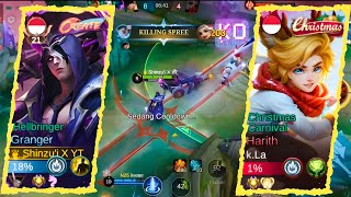 SATU LANE SAMA HARITH?!! MAAF HARIT INI BUKAN META KAMU LAGI ~ MLBB