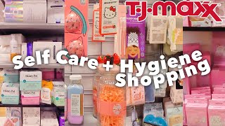 Lets go hygiene shopping at tj maxx | skin care + new hygiene finds + self care