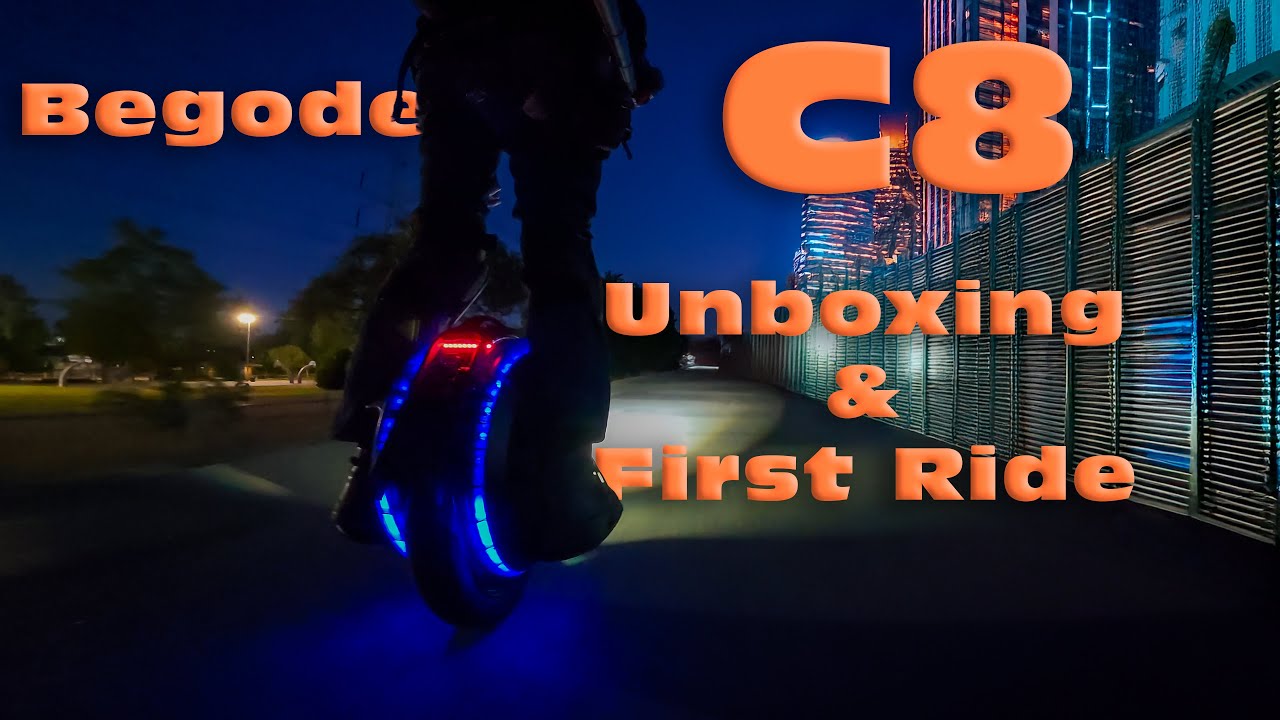 Begode C8 Unboxing and First Ride - YouTube