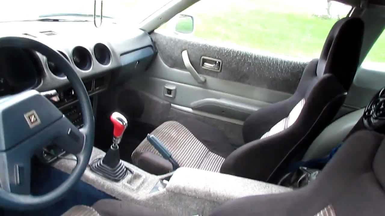 Datsun 280zx CRX Seat Swap - YouTube