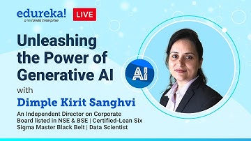 Unleashing The Power Of Generative AI | Generative AI Tutorial | Edureka