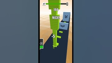 Stack Colors best Gameplay 😲 Android, IOS lvl 47 #shorts