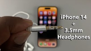 iPhone 14 / iPhone 14 Pro: How To Connect 3.5mm Wired Headphones