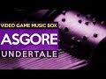 Undertale asgore  game music box