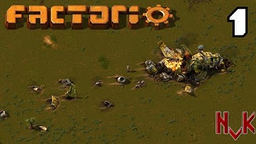 Crash Landing - Factorio LongPlay Episode 1