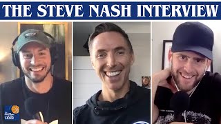 Steve Nash on Being Named Head Coach of The Brooklyn Nets | Full Interview | JJ Redick & Tommy Alter