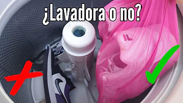 ¿Puedo meter los zapatos en la lavadora con la ropa?