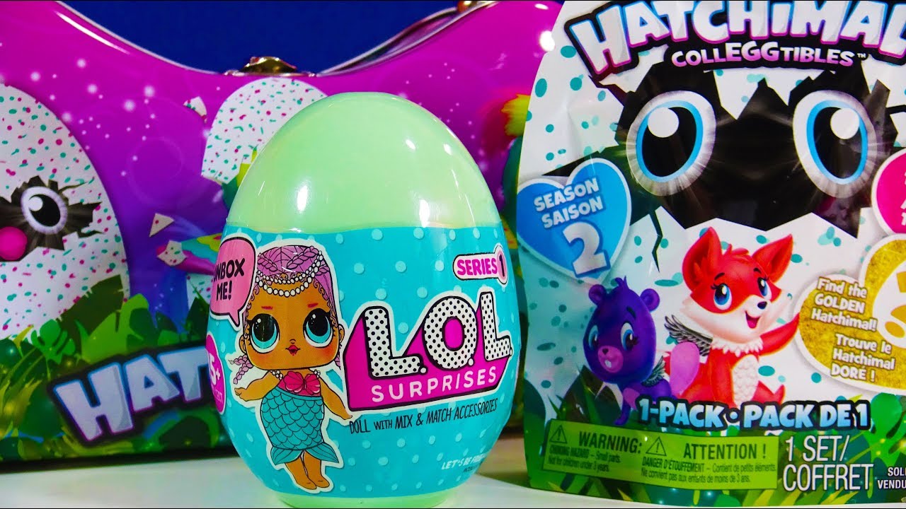 lol kinder surprise eggs