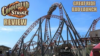 Copperhead Strike Review, Carowinds Mack Multi-Launch Coaster | Great Ride, Bad Launch