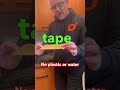 No water or plastic needed for this sustainable tape #packaging #sustainability