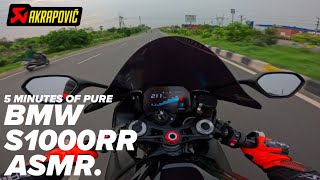 BMW S1000RR ASMR | Akrapovic GP Full System |Exhaust Note